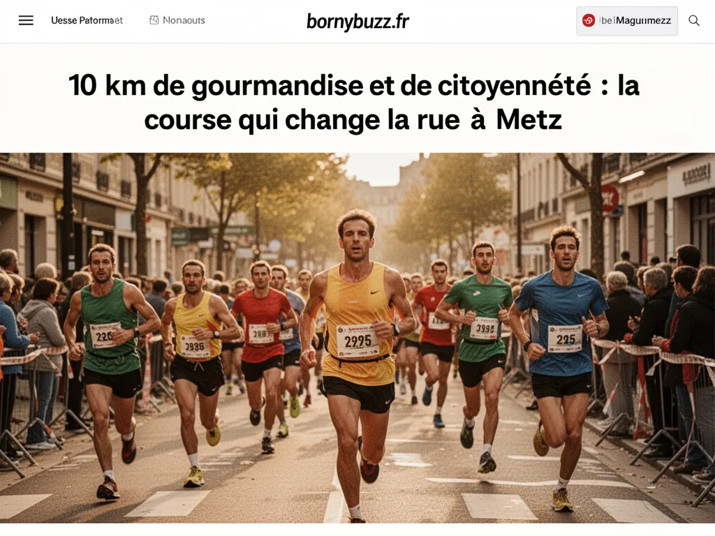 10 km de gourmandise et de citoyennete