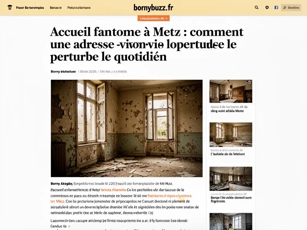 Accueil fantome