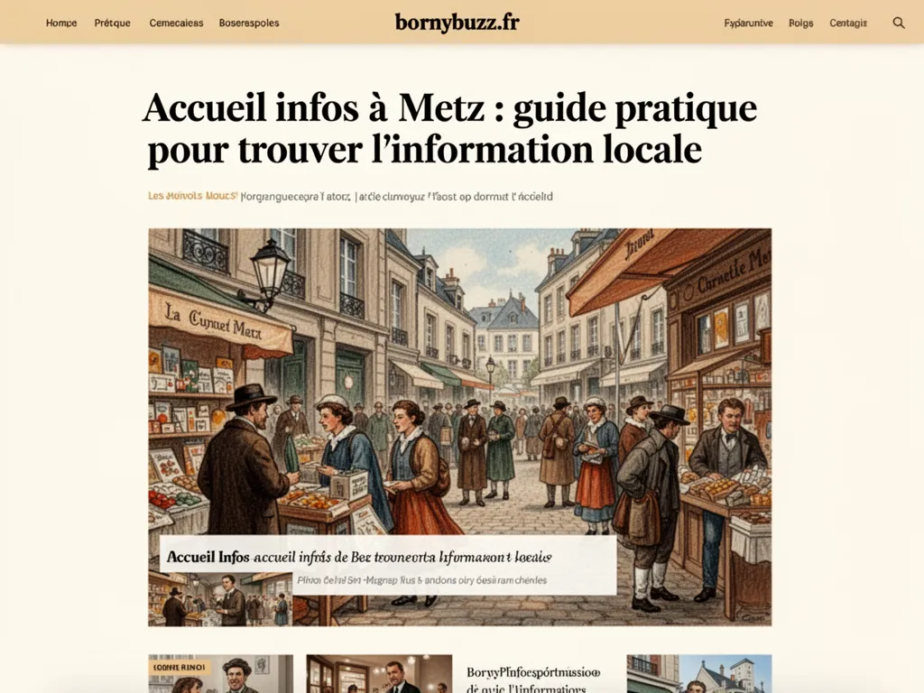 Accueil infos