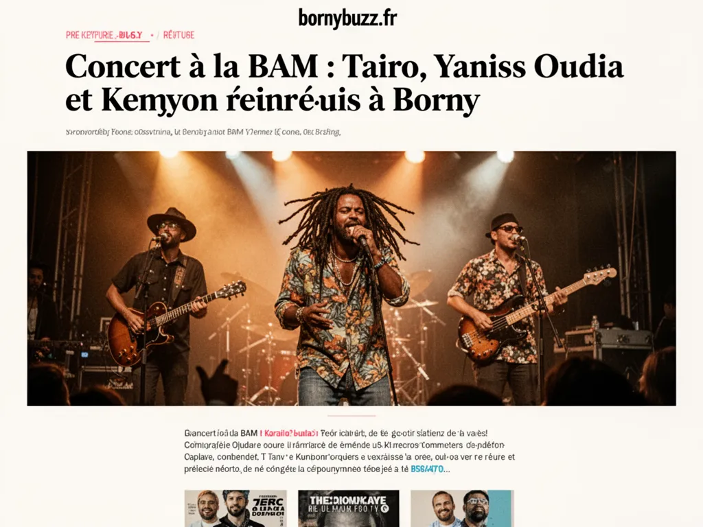 Agenda metz borny__concert a la bam picto bam tairo yaniss odua kenyon