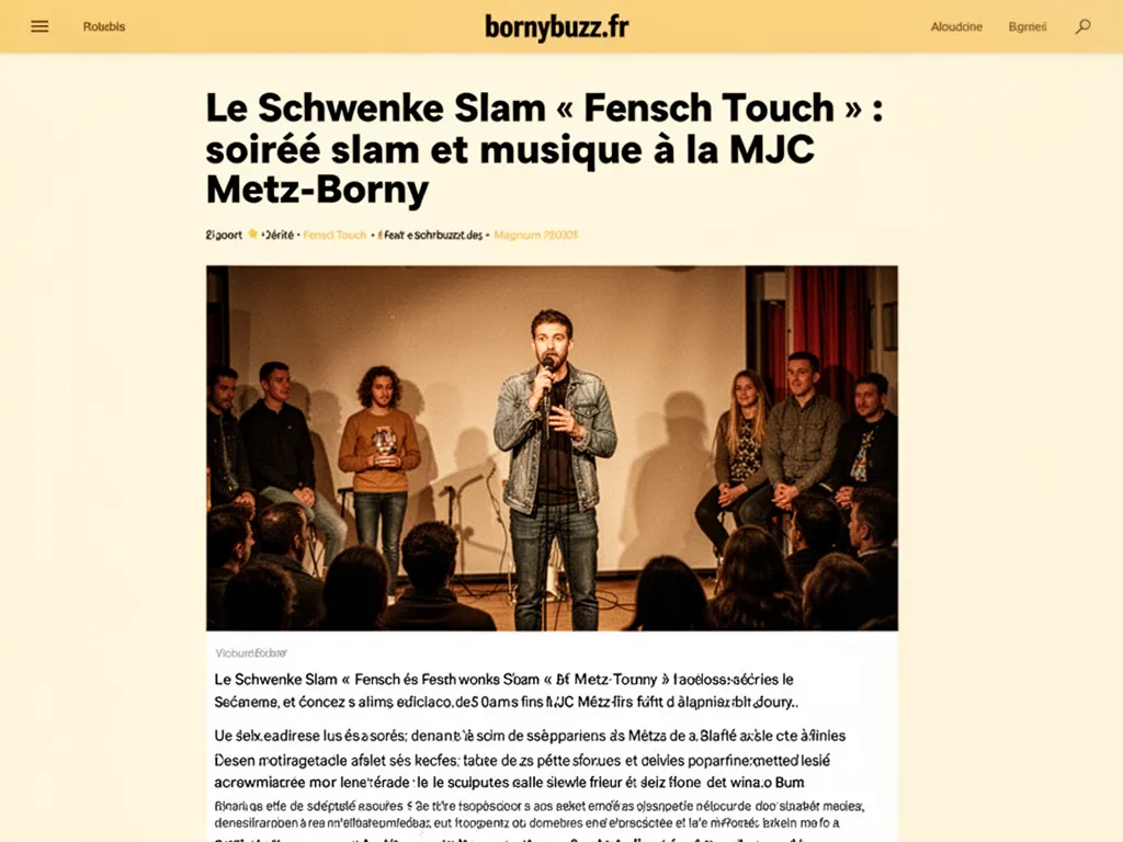 Agenda metz borny__le schwenke slam fensch touch mjc metz borny