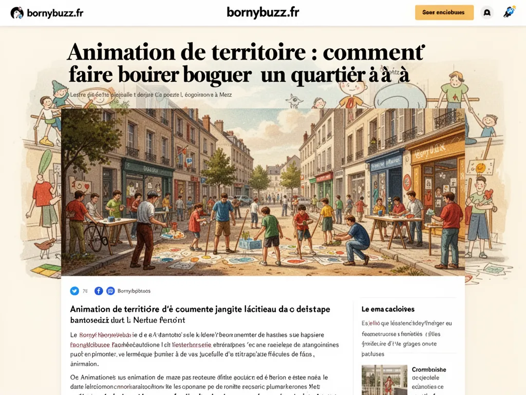 Animation de territoire