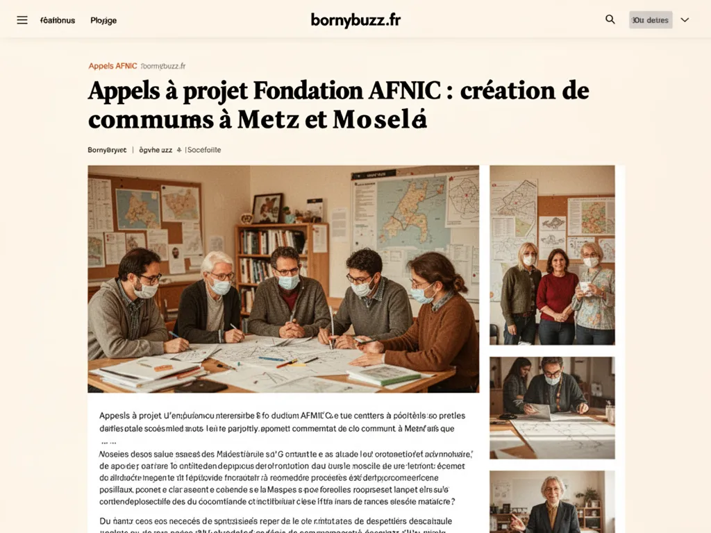 Appels projet fondation afnic creation communs