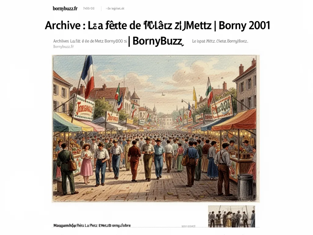 Archive la fete de metz borny 2001 bornybuzz