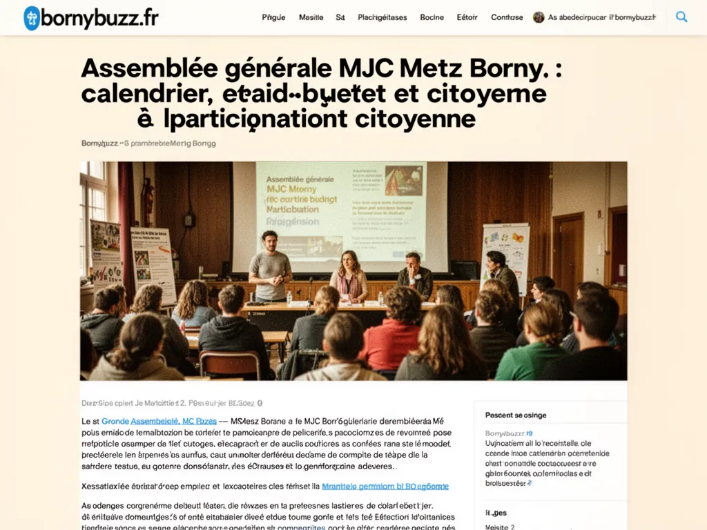 Assemblee generale mjc metz borny