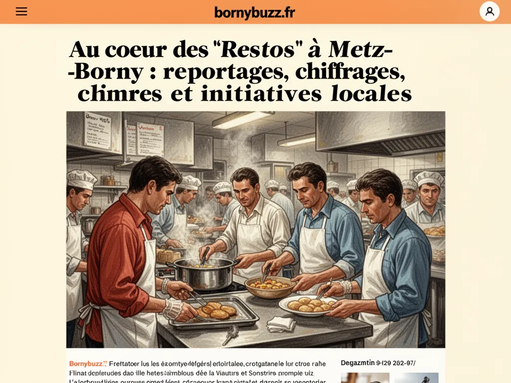 Au coeur des restos a metz borny
