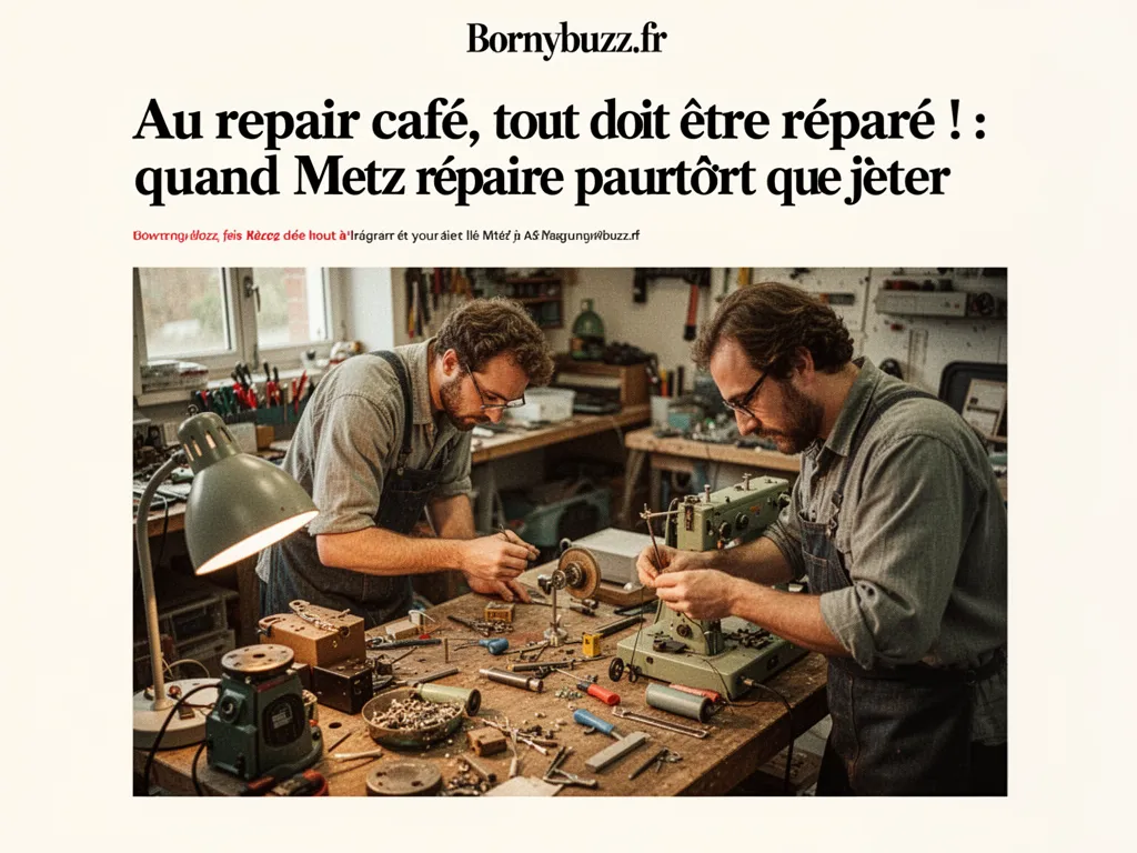 Au repair cafe doit etre repare