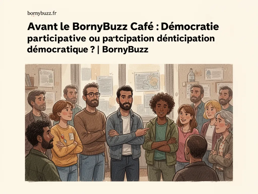 Avant le bornybuzz cafe democratie participative ou participation democratique bornybuzz