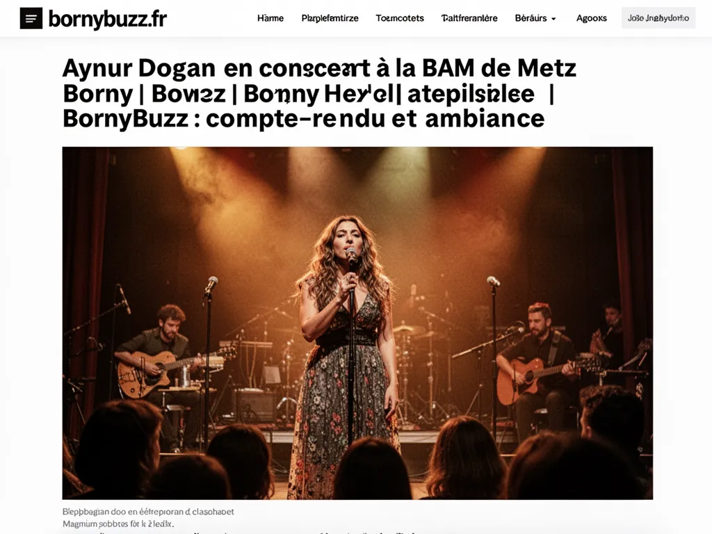 Aynur dogan en concert a la bam de metz borny bornybuzz