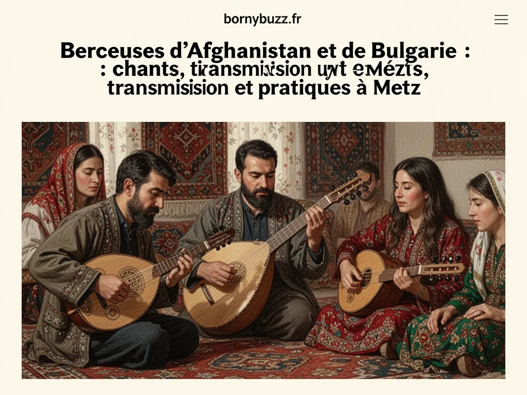 Berceuses afghanistan et bulgarie
