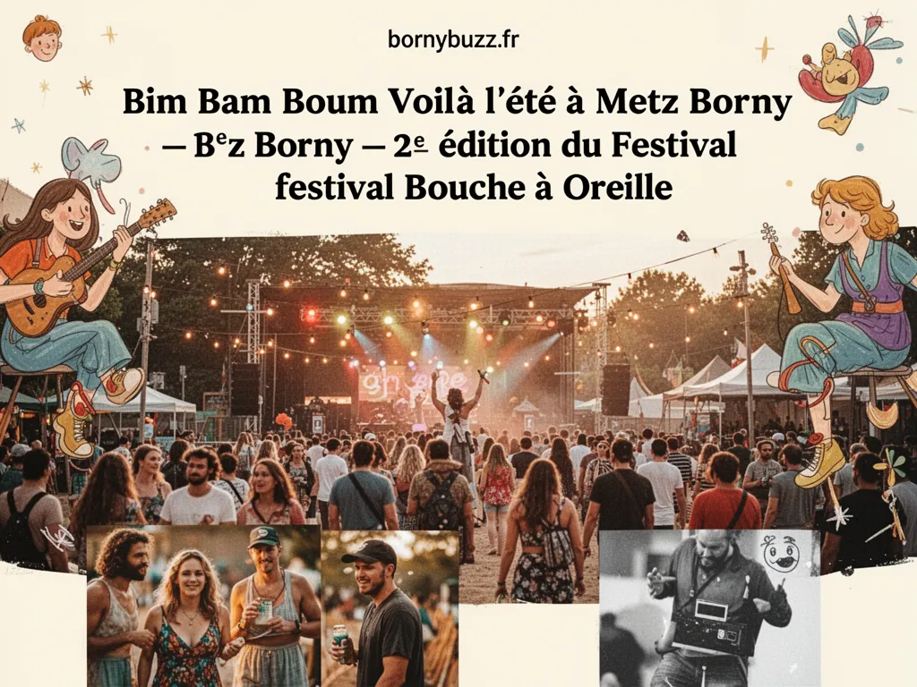 Bim bam boum voila ete metz borny 2eme edition evenement bouche a oreille
