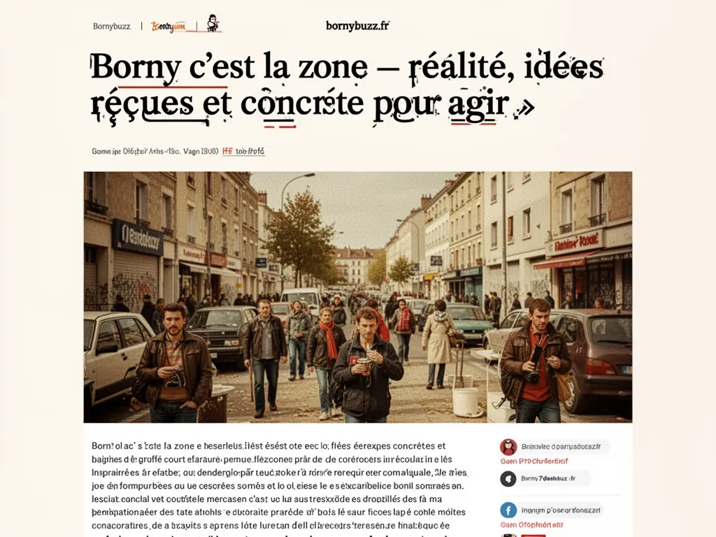 Borny cest la zone
