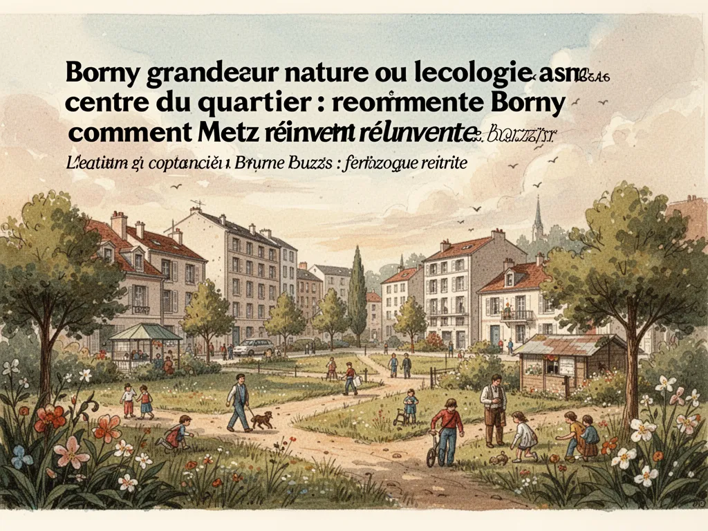 Borny grandeur nature ou lecologie au centre du quartier