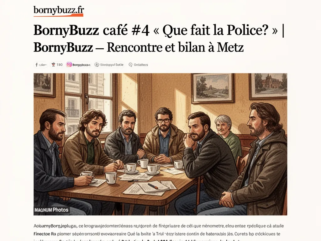 Bornybuzz cafe 4 que fait la police bornybuzz