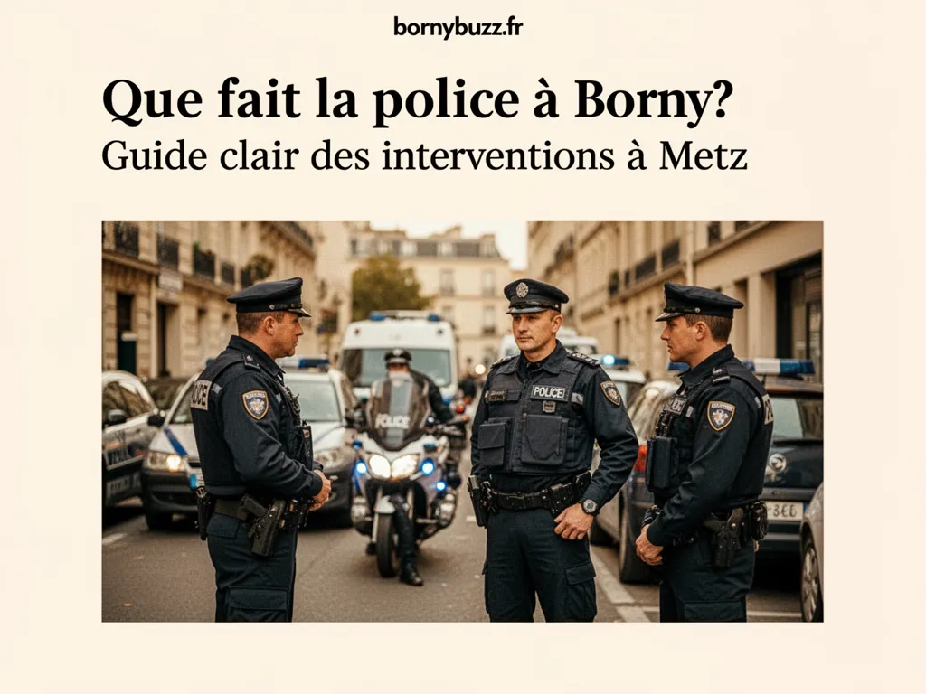 Bornybuzz cafe 4 que fait la police