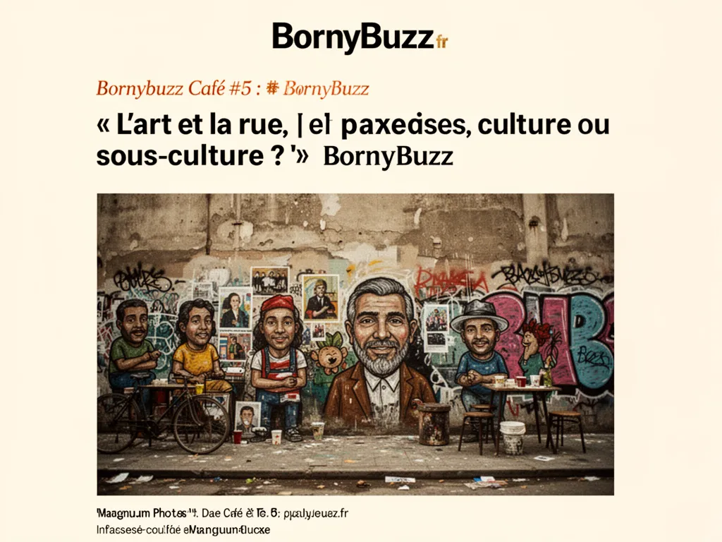 Bornybuzz cafe 5 l art et la rue culture ou sous culture bornybuzz