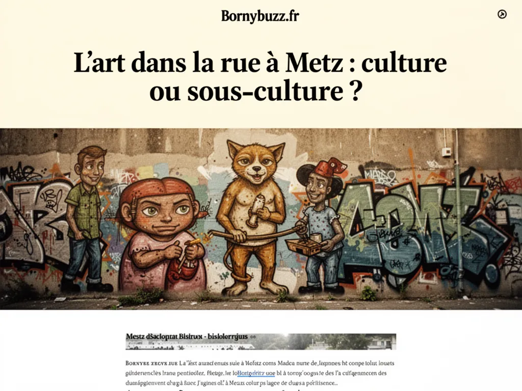Bornybuzz cafe 5 lart et la rue culture ou sous culture