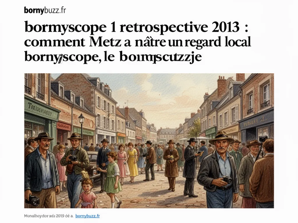 Bornyscope 1 retrospective 2013