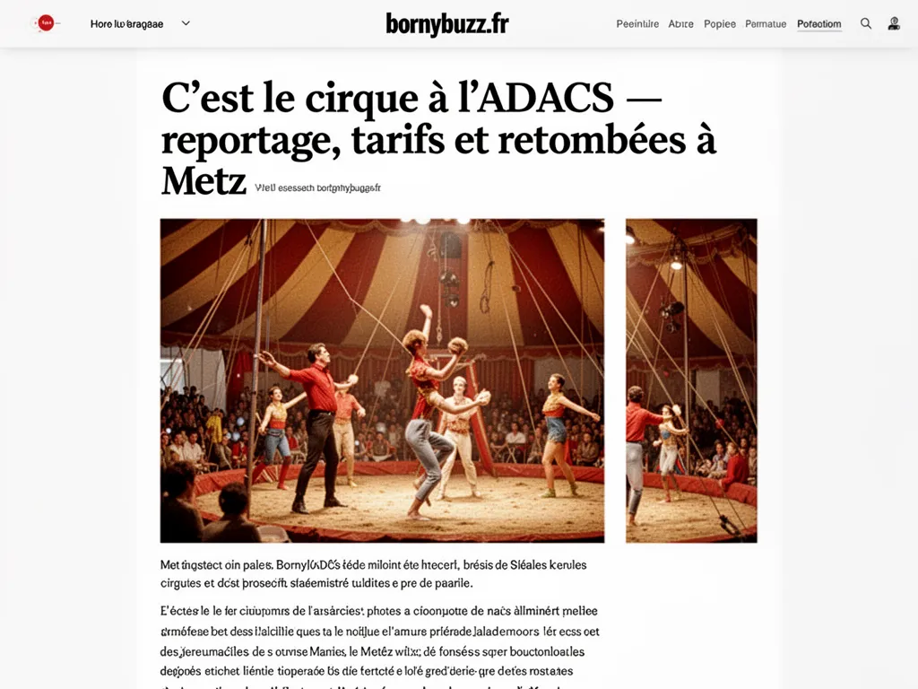C est le cirque a l adacs