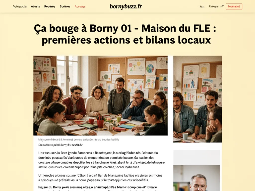 Ca bouge a borny 01 maison du fle