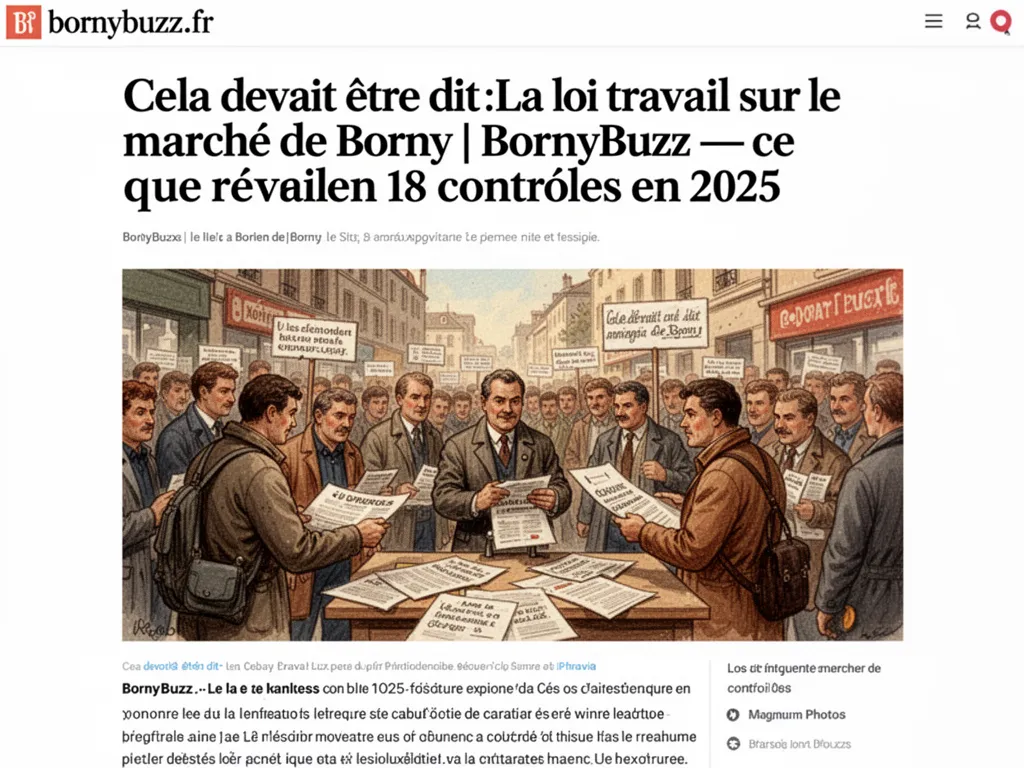Cela devait etre dit la loi travail sur le marche de borny bornybuzz