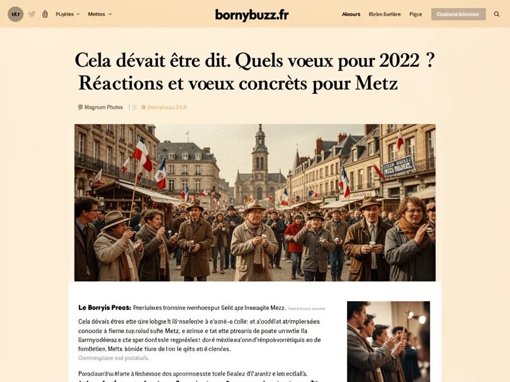 Cela devait etre dit voeux pour 2022
