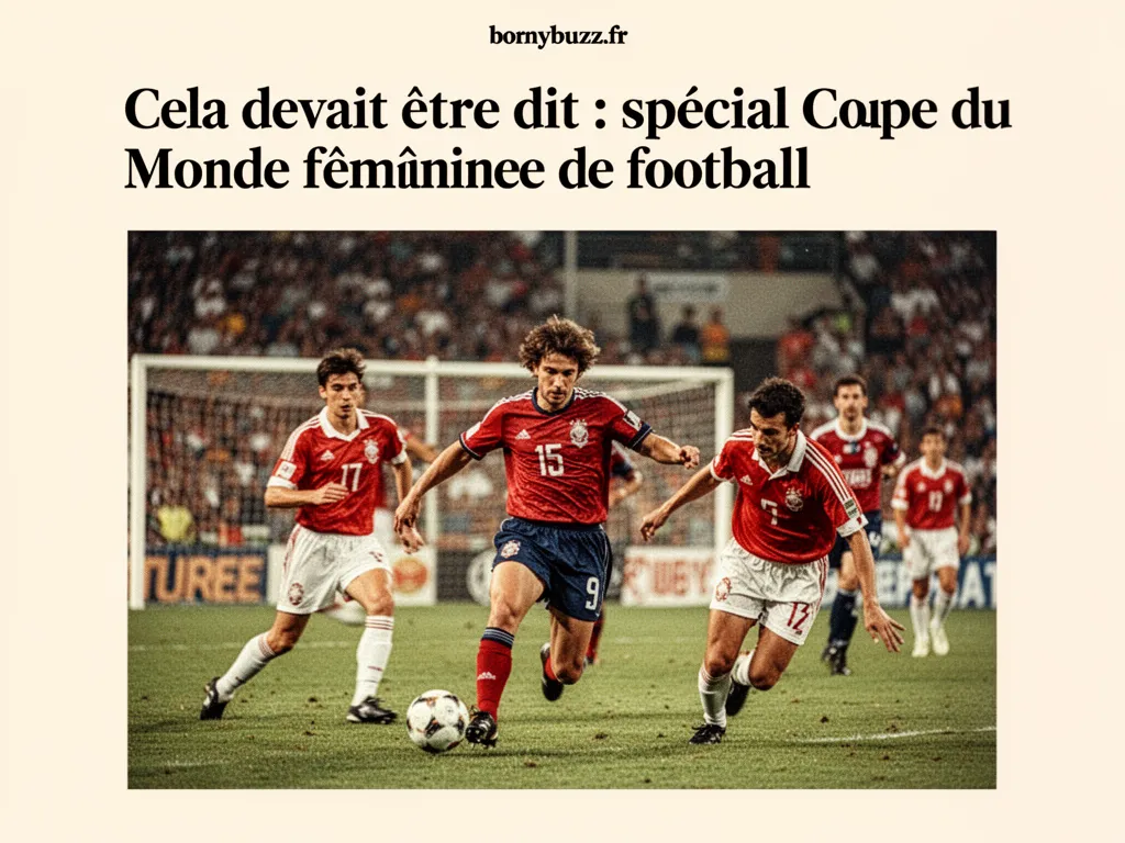 Cela devait etre dit special coupe du monde feminine de football