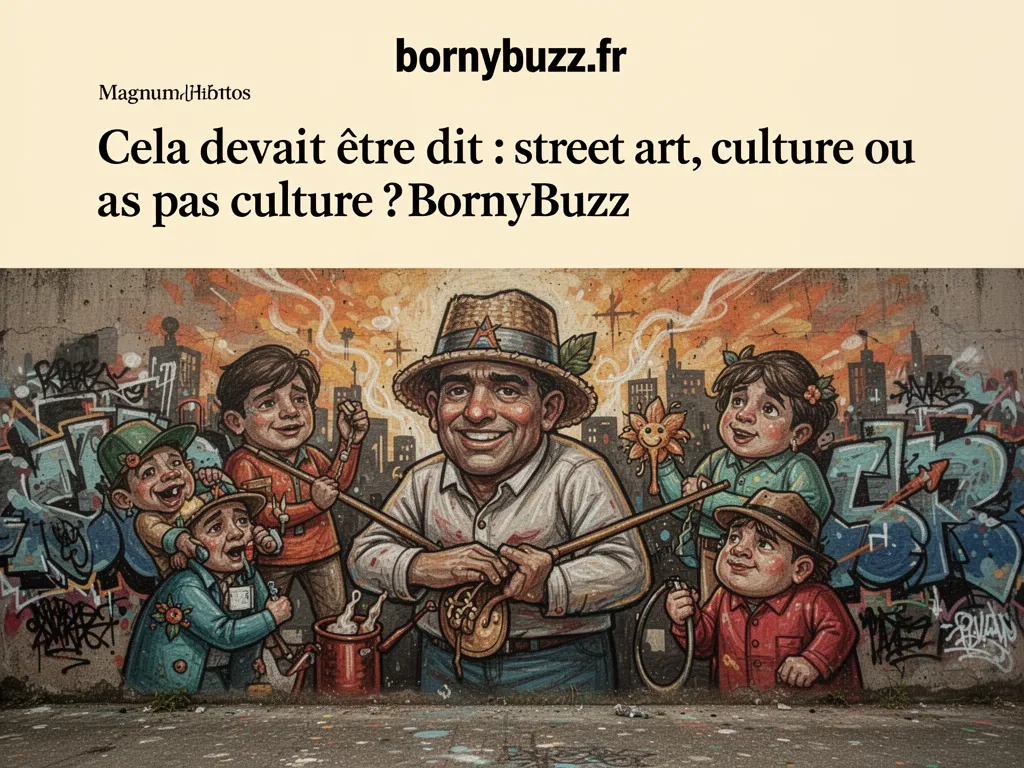 Cela devait etre dit street art culture ou pas culture bornybuzz