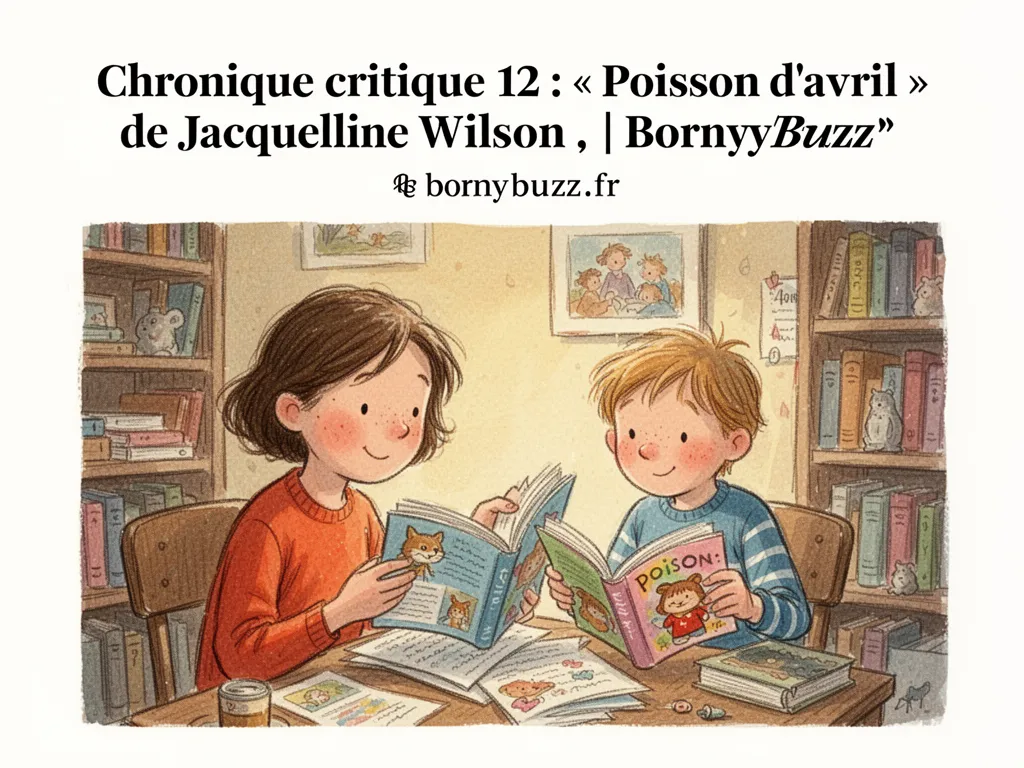 Chronique critique 12 poisson davril de jacqueline wilson bornybuzz