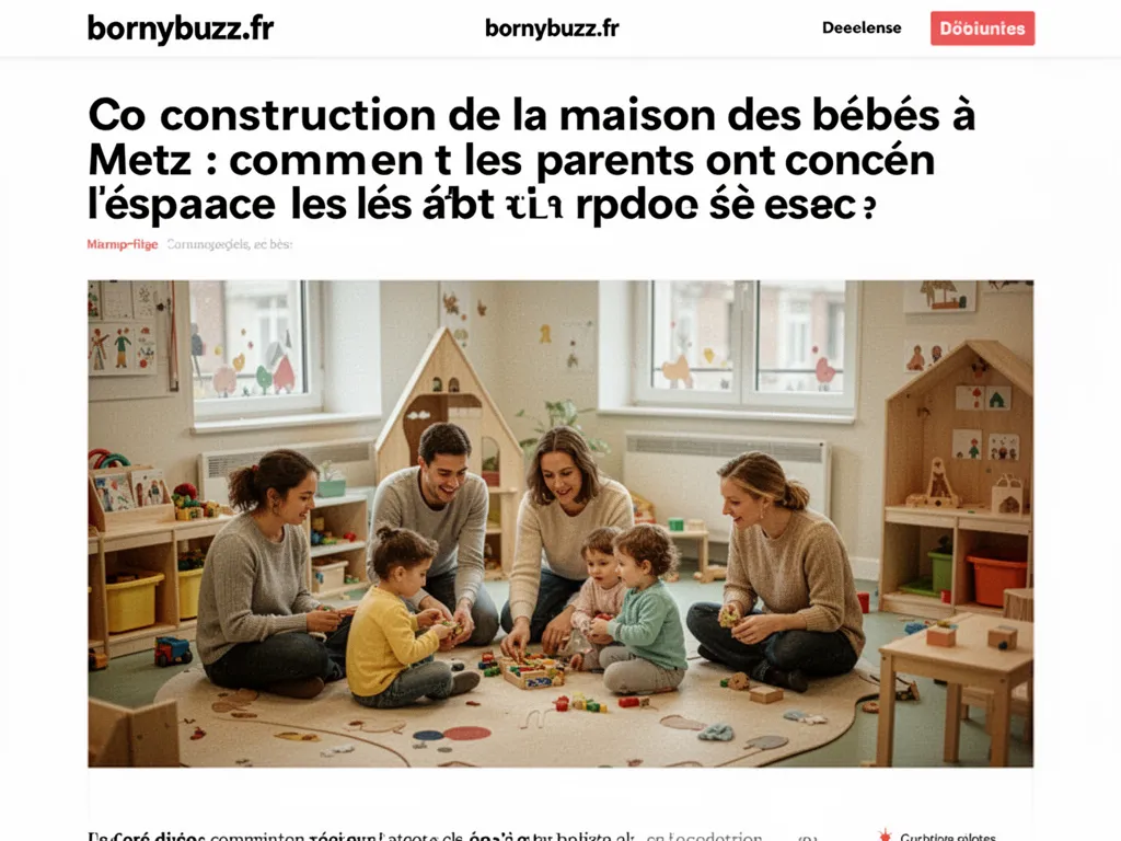 Co construction de la maison des bebes a metz
