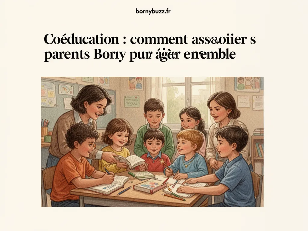 Coeducation associer parents borny