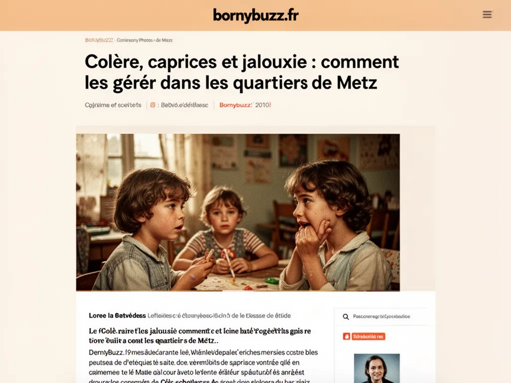 Colere caprices et jalousie