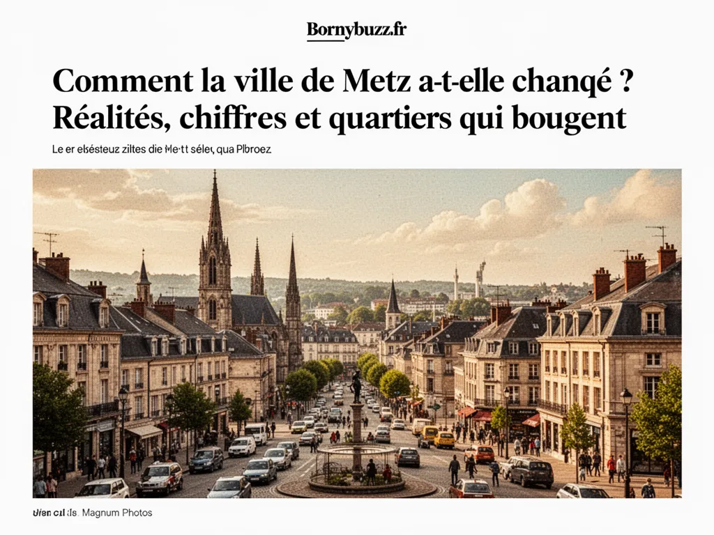 La ville de metz a t elle change