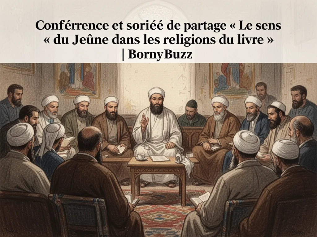 Conference et soiree de partage le sens du jeune dans les religions du livre bornybuzz