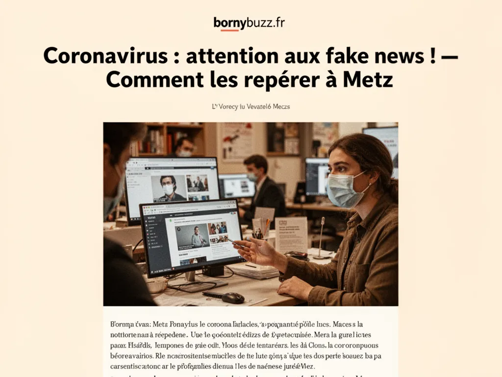 Coronavirus attention aux fake news