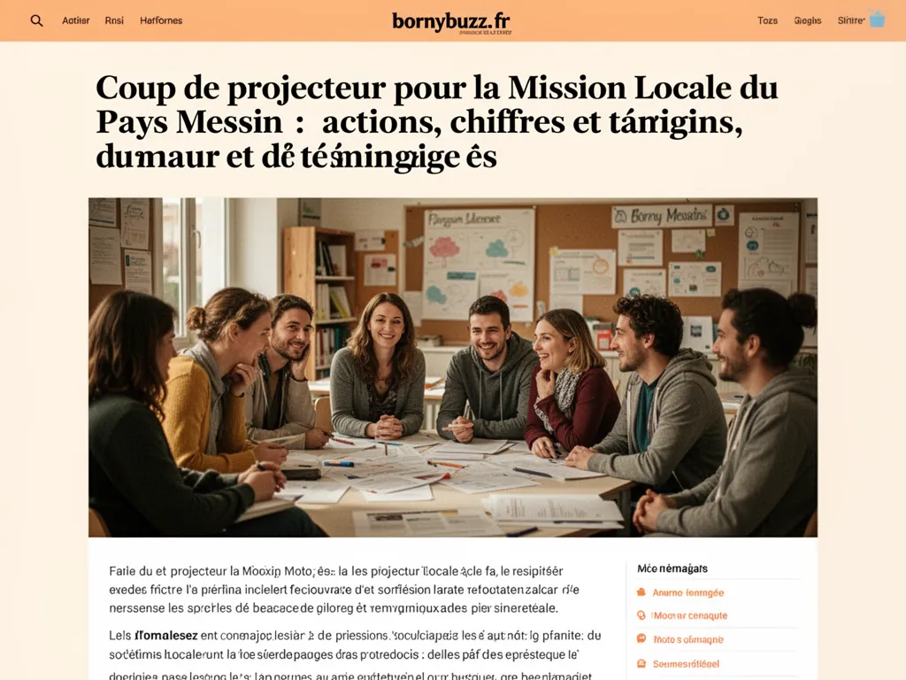 Coup de projecteur pour la mission locale du pays messin