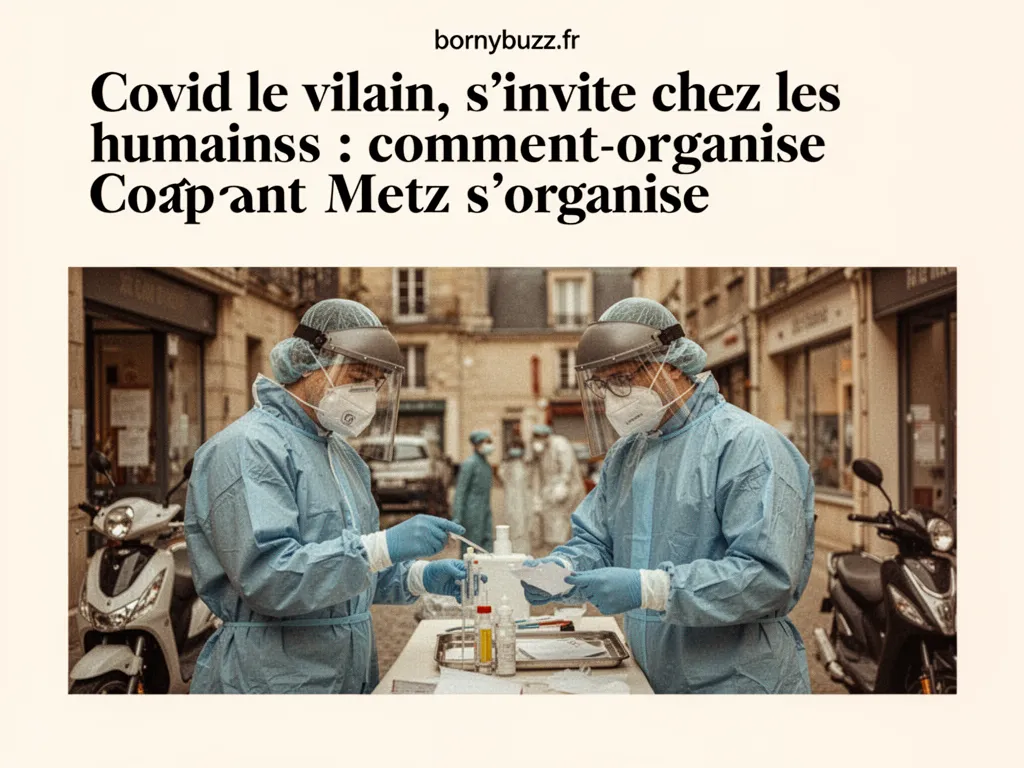 Covid le vilain s invite chez les humains