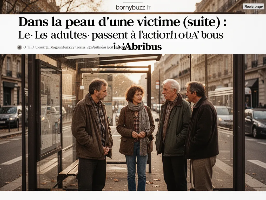Dans la peau dune victime suite les adultes passent a laction sous labribus