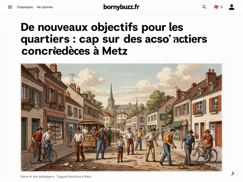 De nouveaux objectifs pour les quartiers