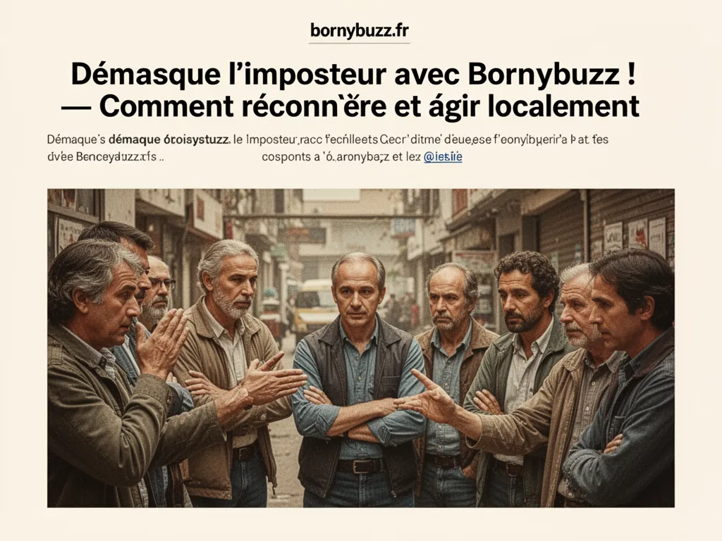 Demasque l imposteur avec bornybuzz