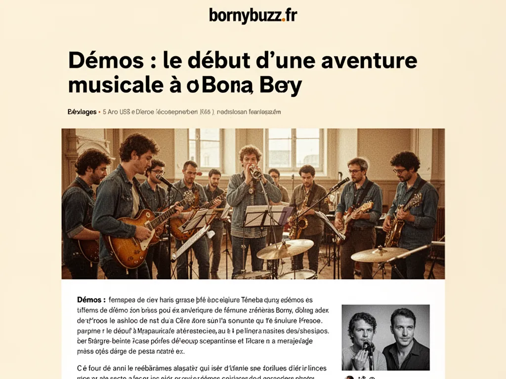 Demos le debut dune aventure
