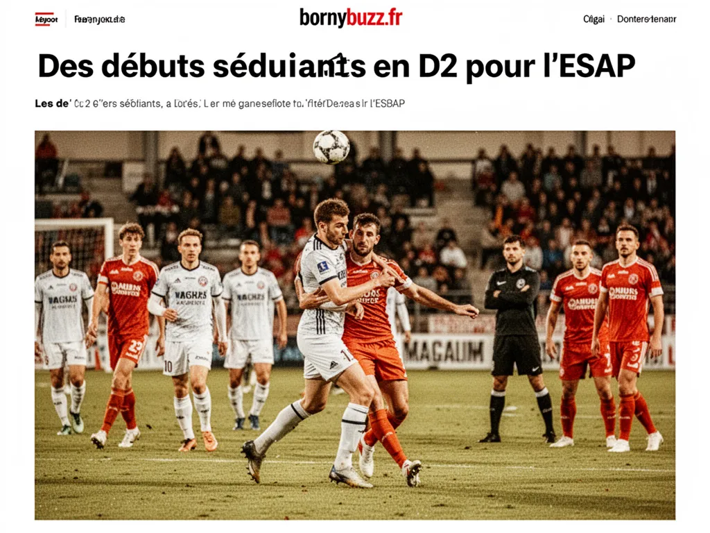 Des debuts seduisants en d2 pour lesap
