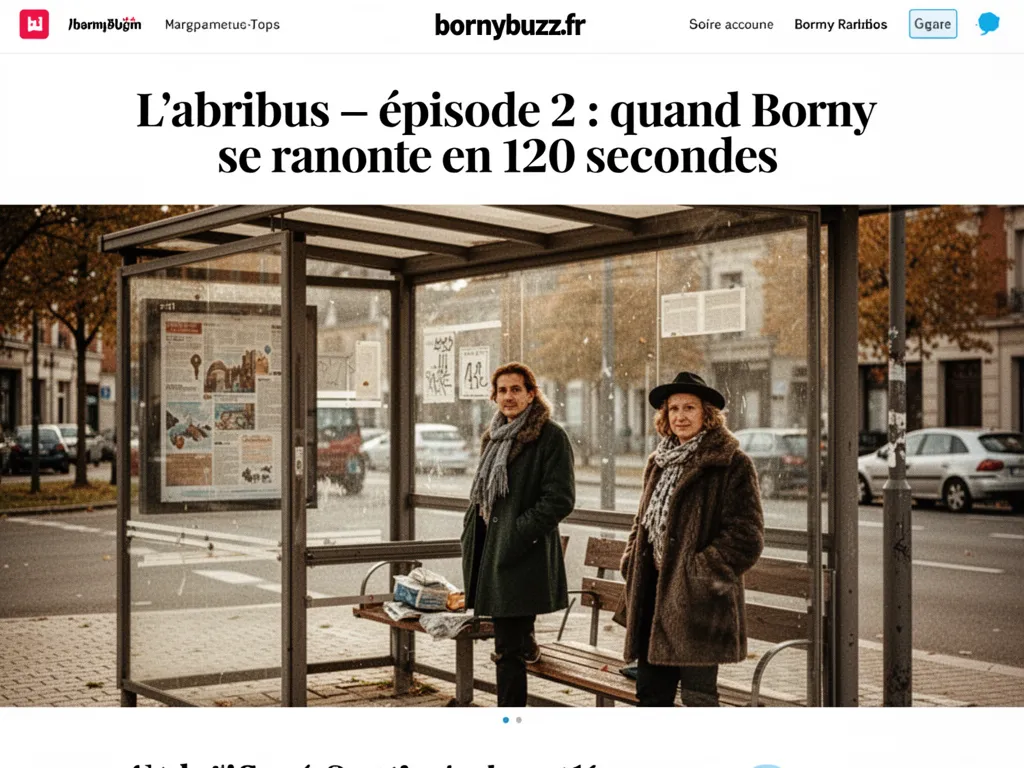 L’abribus, épisode 2 : quand Borny se raconte en 120 secondes